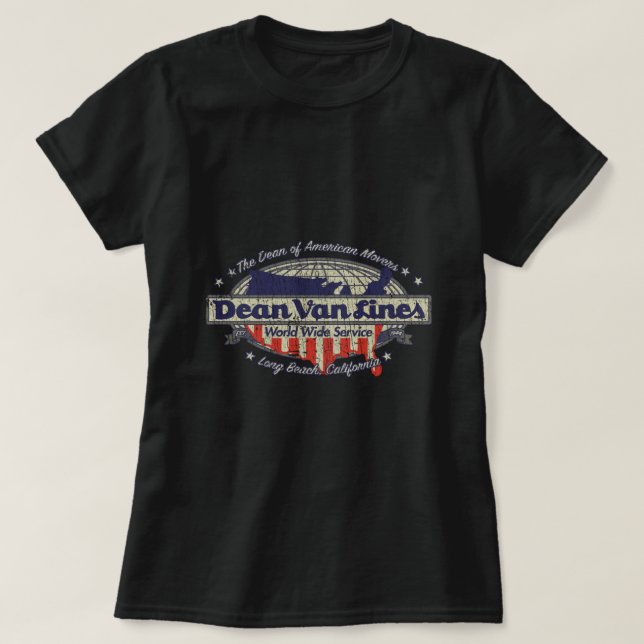 T-shirt Dean Van Lines 1944 (Design devant)