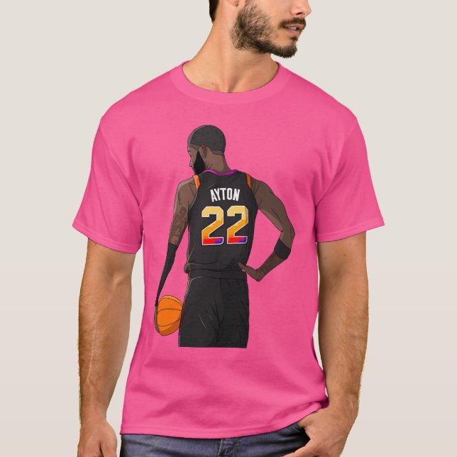 T-shirt Deandre Ayton - Phoenix Suns Basketball (Devant)