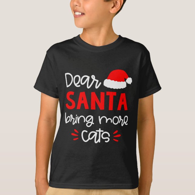 T-shirt Dear Santa Shirt Funny Matching Family Christmas P (Devant)