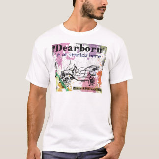 T-shirt Dearborn - il tout commencé ici - habillement