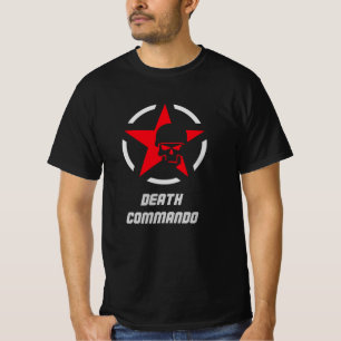 T-shirt Death Commando Military Skull