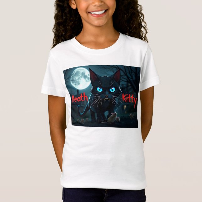 T-Shirt Death Kitty (Devant)
