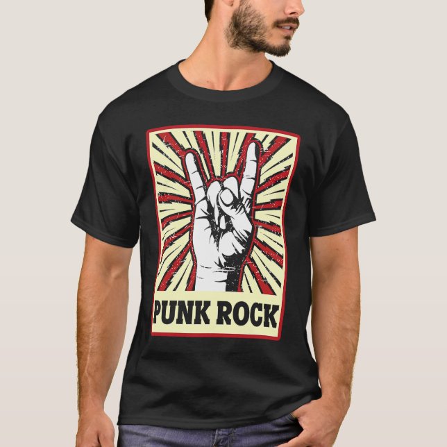 T-shirt Death Metal Punk Rock Musk Metal Fork Heavy Metal  (Devant)
