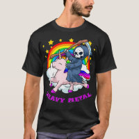 Death Metal s Unicorn Grim Reaper Rainbow Heavy Me