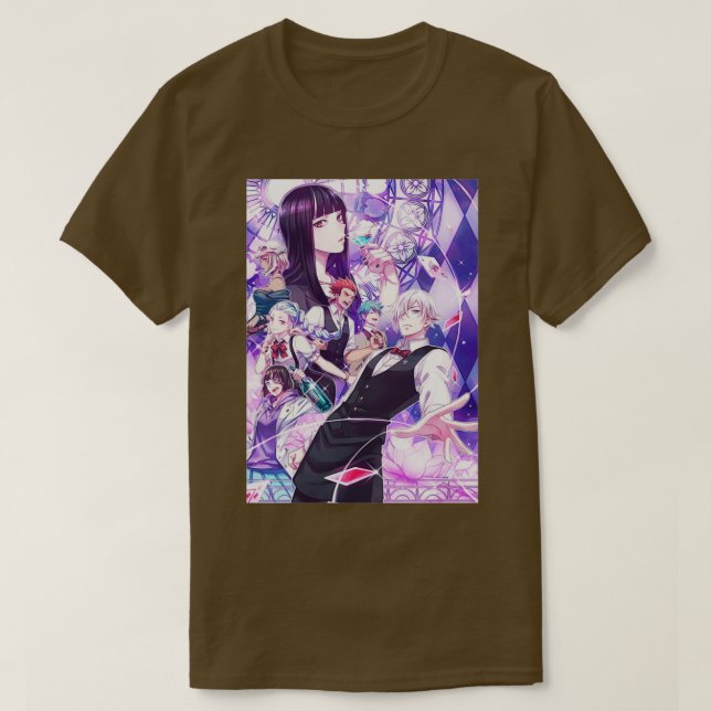 T-shirt Death Parade Decim amp Chiyuki (Design devant)
