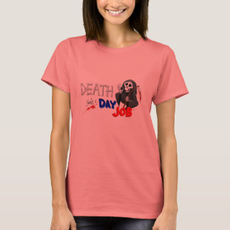 T-shirt Death Trouve un emploi de jour Caricature original
