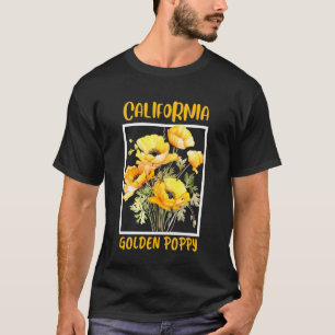 T-shirt Death Valley CALIFORNIA COQUELICOT DORÉ Drôle Nati