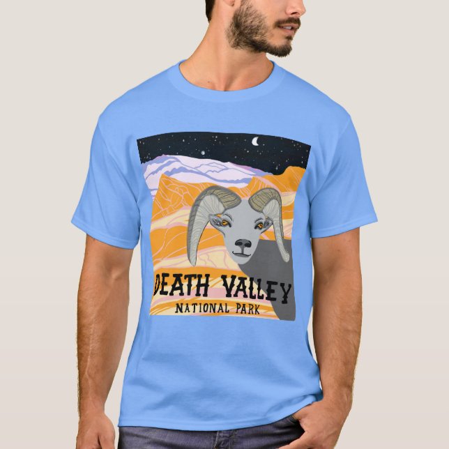 T-shirt Death Valley National Park California Desert (Devant)