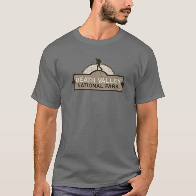 T-shirt Death Valley US National Park California Nevada Hi (Devant)
