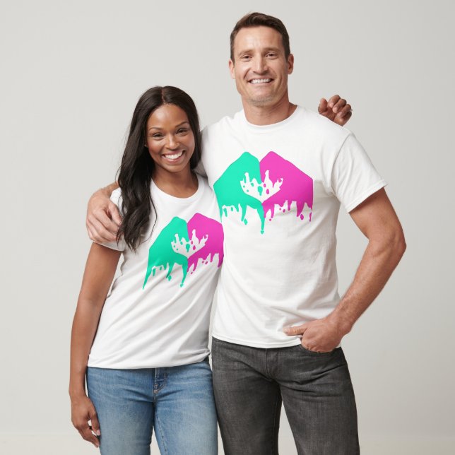T-shirt Débardeur à mains fondues blanches avec logo (Unisexe)