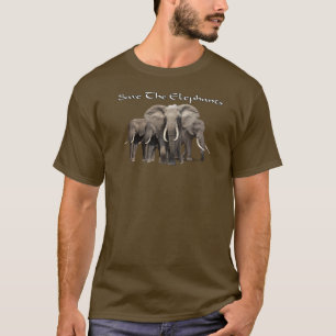 T-shirt Débardeur africain des éléphants