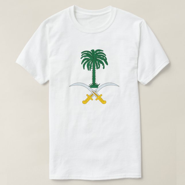 T-shirt Débardeur d'armoiries de l'Arabie saoudite (Design devant)