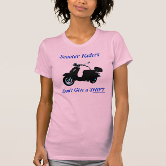 T-shirt Débardeur de cavalier de scooter de dames