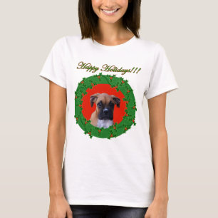 T-shirt Débardeur de chiot de boxeur de vacances