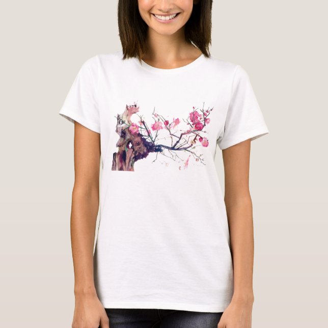 T-shirt Débardeur de fleurs de cerisier de CMCarlson (Devant)