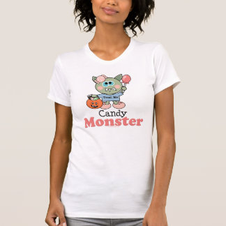 T-shirt Débardeur de Halloween de monstre de sucrerie