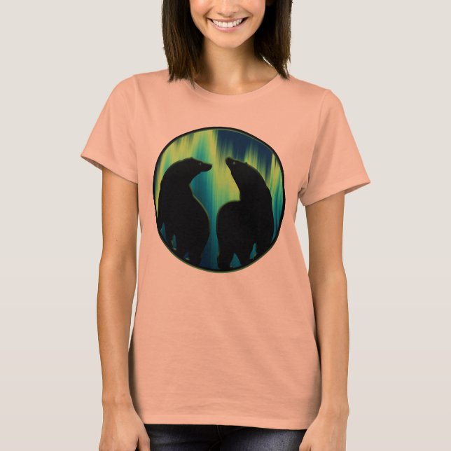 T-shirt Débardeur de l'ours polaire pour femmes jupe ours  (Devant)