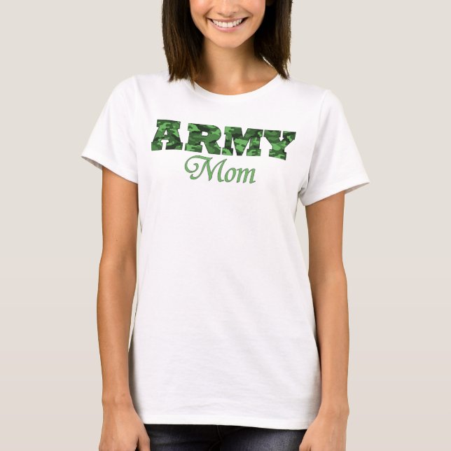 T-shirt Débardeur de maman d'armée (Devant)