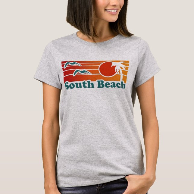 T-shirt Débardeur de Miami South Beach (Devant)