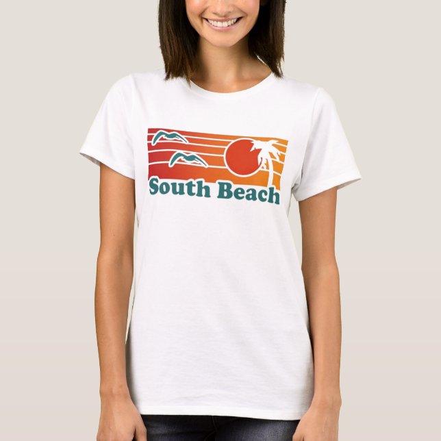 T-shirt Débardeur de Miami South Beach (Devant)