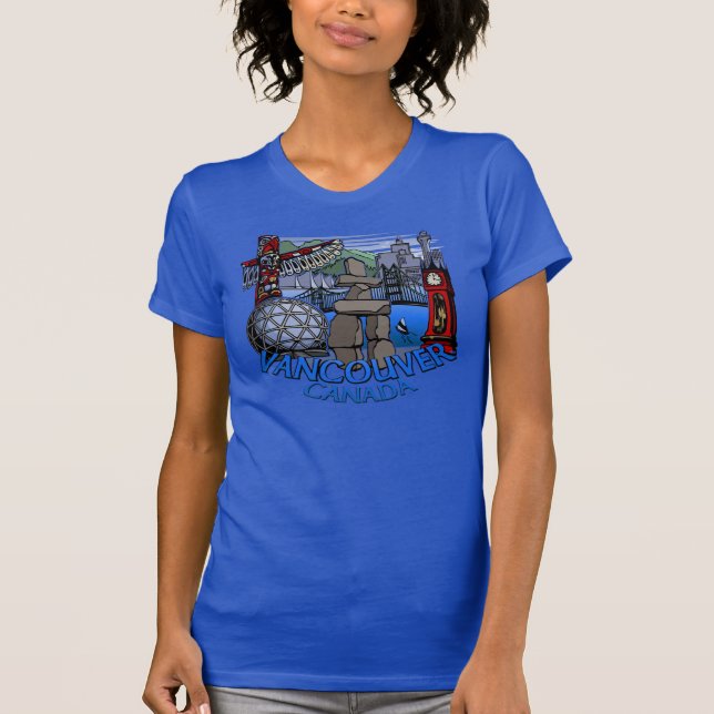 T-shirt Débardeur de Vancouver Souvenir (Devant)