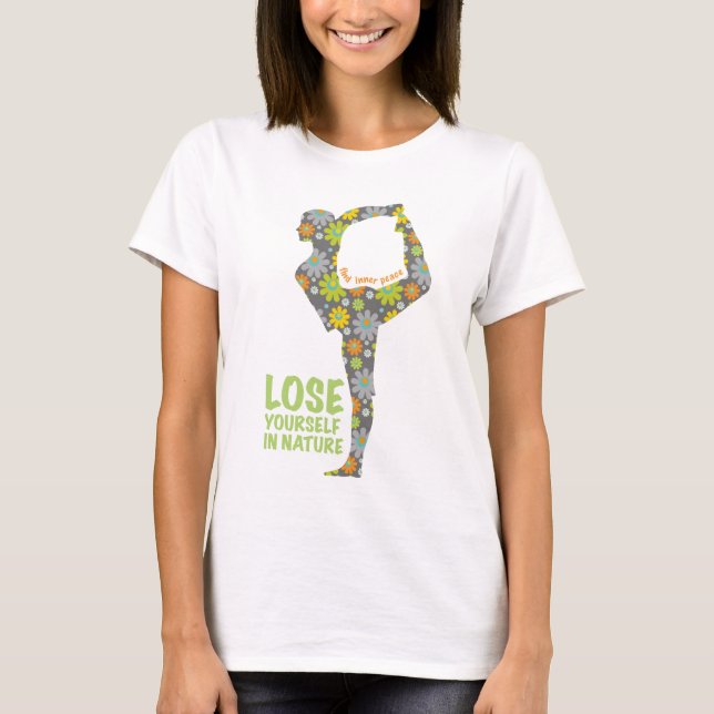 T-shirt débardeur de yoga (Devant)