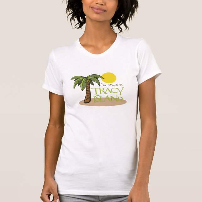 T-shirt Débardeur d'île de Tracy (Devant)