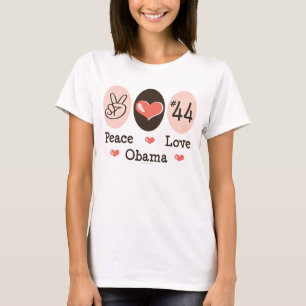 T-shirt Débardeur d'Obama 44 d'amour de paix