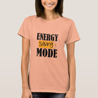 T-shirt Débardeur du mode économie d'énergie