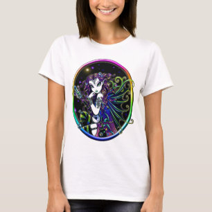 T-shirt Débardeur en cristal de fée d'arc-en-ciel de