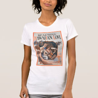 T-shirt Débardeur hawaïen de dames d'amour