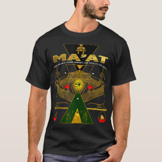 T-SHIRT DÉBARDEUR MAAT MAAT DES GODDESS KEMÉTIQUES ÉGYPTIE