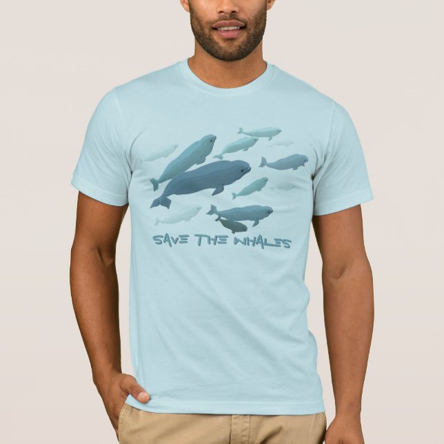 T-shirt Débardeur pour hommes Beluga Baleine blanche Maill (Devant)