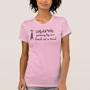 T-shirt Débardeur rose de balénoptère d'épouse de gisement