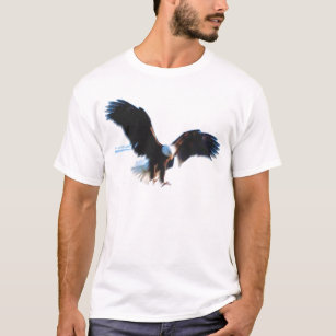 T-shirt Débarquement chauve d'Eagle d'Américain