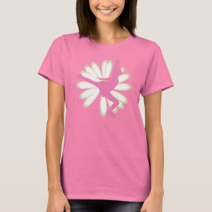 T-shirt Débarquez-juste le pièce en t de patinage de gla