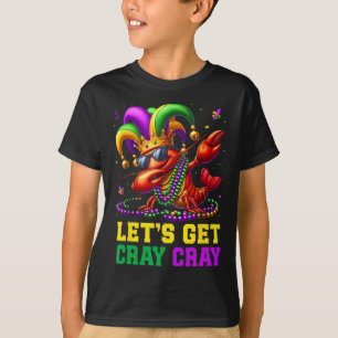 T-shirt Débarquons Cray Cray Costume de écrevisse Garçons