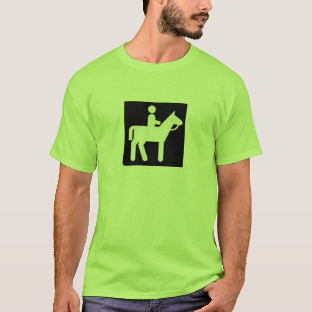 T-shirt débarras de cheval (Devant)