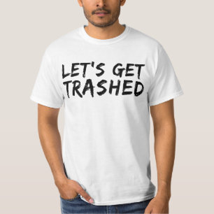 T-shirt Débarrassons-Nous Des Ordures