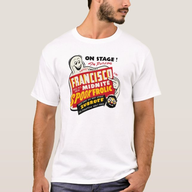T-shirt d'ébat du spectre de Francisco des années (Devant)
