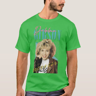 T-shirt Debbie Gibson 80s Design esthétique stylisé