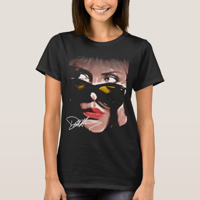 T-shirt Debbie Harry Face Blondie Band (Devant)