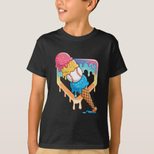 T-shirt Débit De Baseball Pour Les Garçons Accueil Plate I