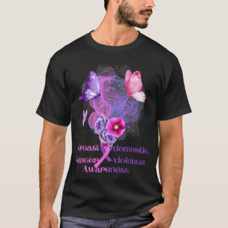 T-shirt Débit de sensibilisation au cancer du sein et à la