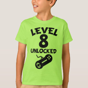 T-shirt débloqué d'anniversaire de jeux vidéo d