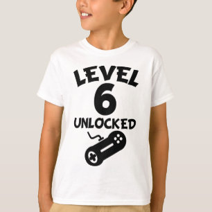 T-shirt débloqué d'anniversaire de jeux vidéo d