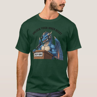 T-shirt Débloquez Votre Bête Intérieure Dragon Motivationn