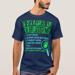 T-shirt Débogage amusant de logiciel pour l'ordinateur dév