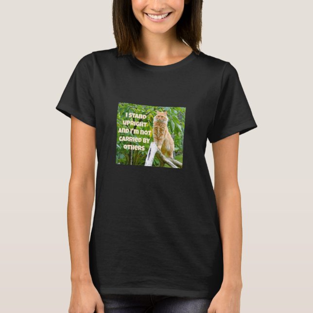 T-shirt debout (foncé) (Devant)