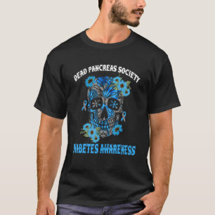 T-shirt Debout Pancreas Société Sensibilisation au diabète
